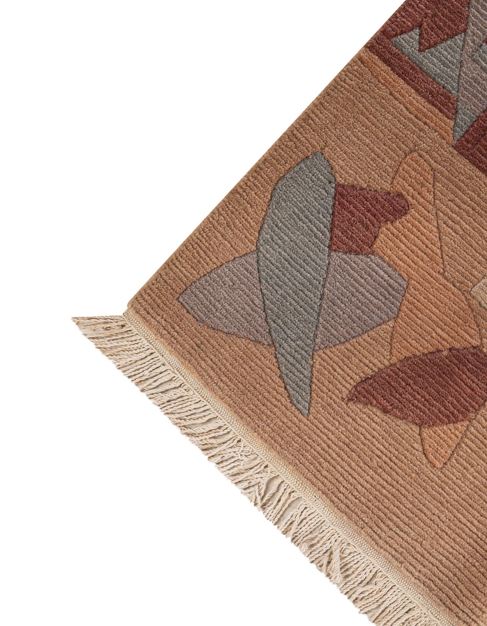 8' 3 x 11' 4 Hand Knotted Tibet Wool Rug
