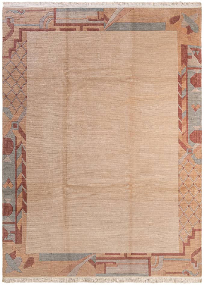 Detail image of 8' 3 x 11' 4 Hand Knotted Tibet Wool Rug