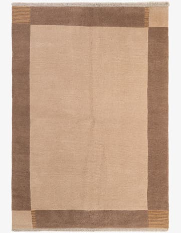 5' 7 x 7' 11 Hand Knotted Tibet Wool Rug