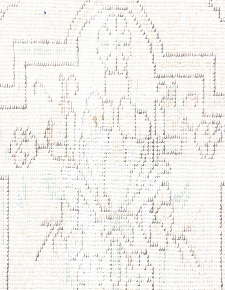 Detail image of 8' 5 x 11'  Hand Knotted Ultra Vintage Persian Wool Rug