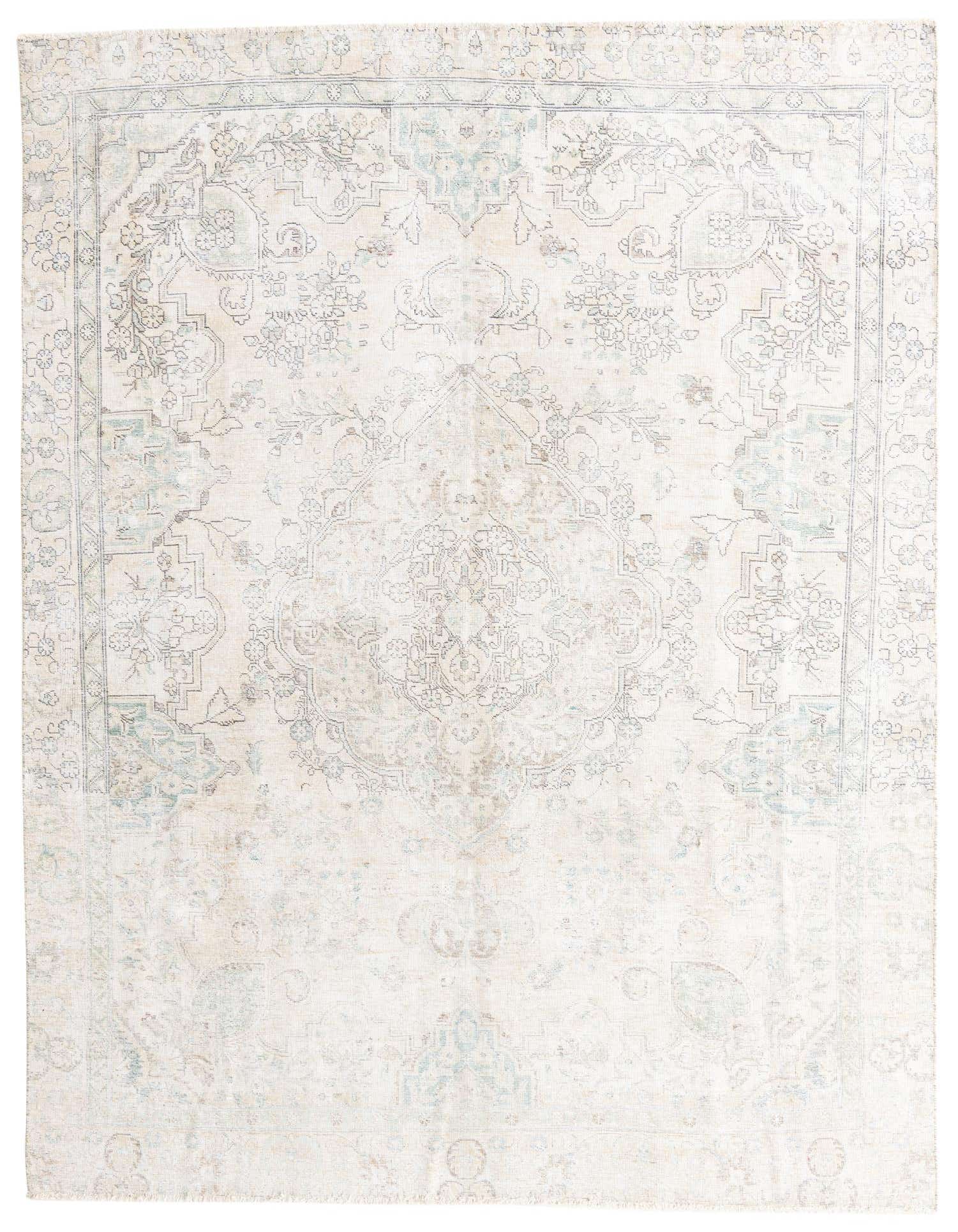 Primary image 8' 5 x 11'  Hand Knotted Ultra Vintage Persian Wool Rug
