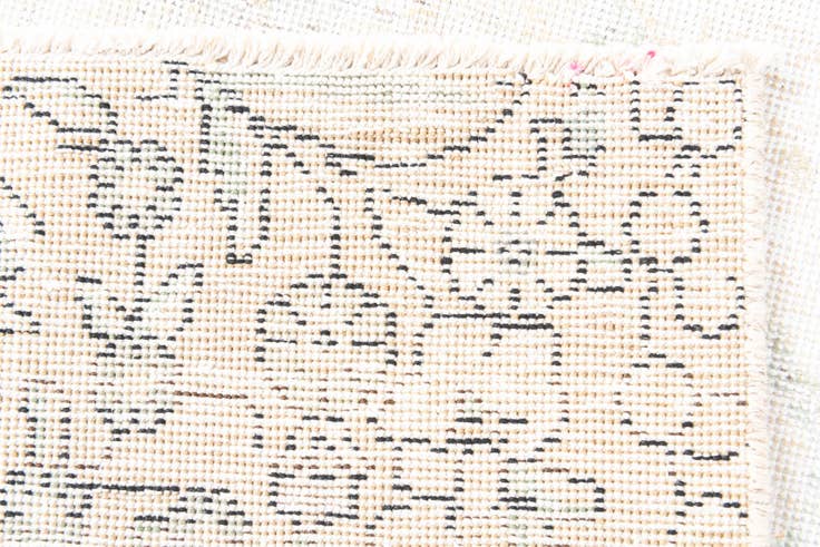 Detail image of 9' x 11' 7 Hand Knotted Ultra Vintage Persian Wool Rug