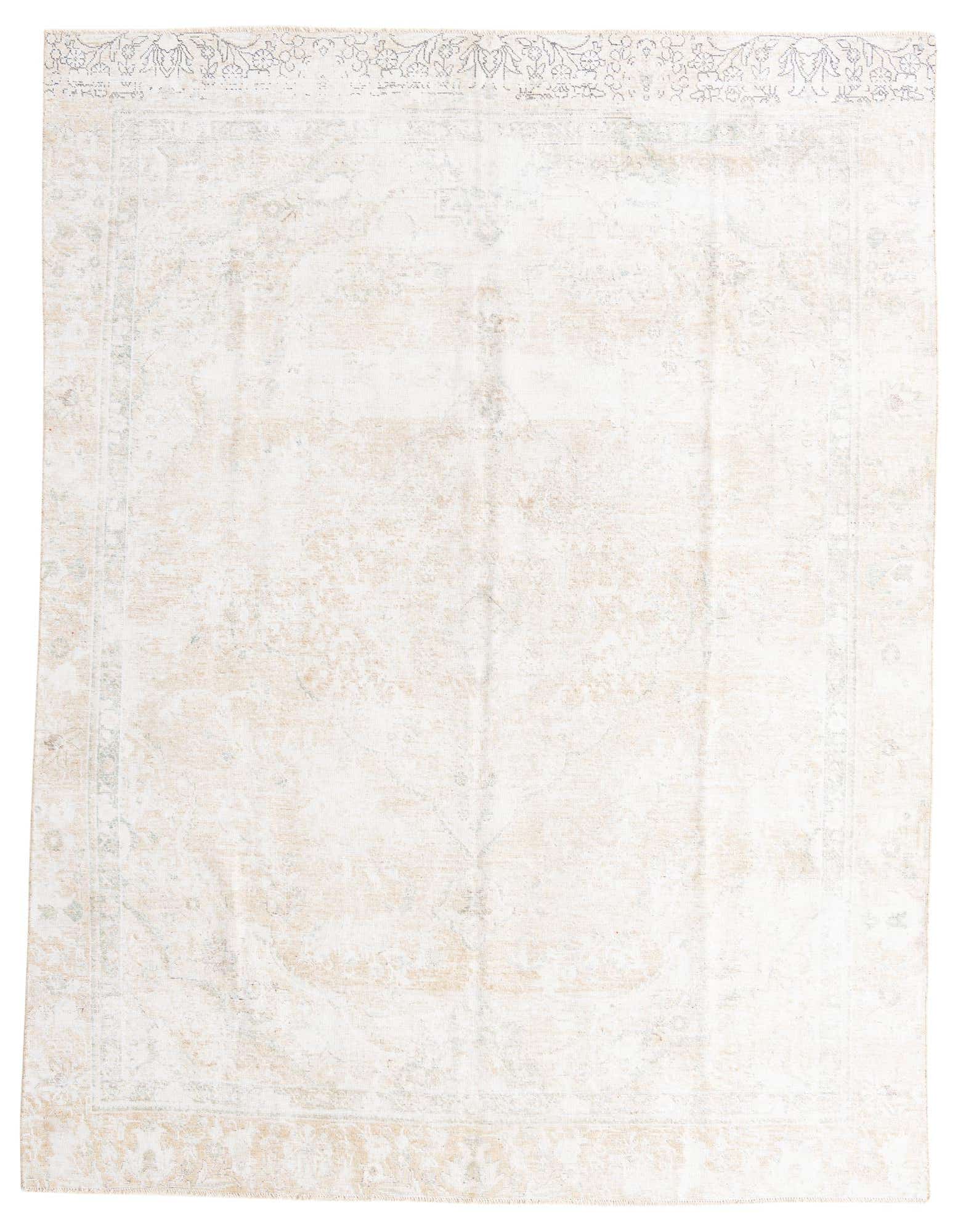 Primary image 9' x 11' 7  Hand Knotted Ultra Vintage Persian Wool Rug