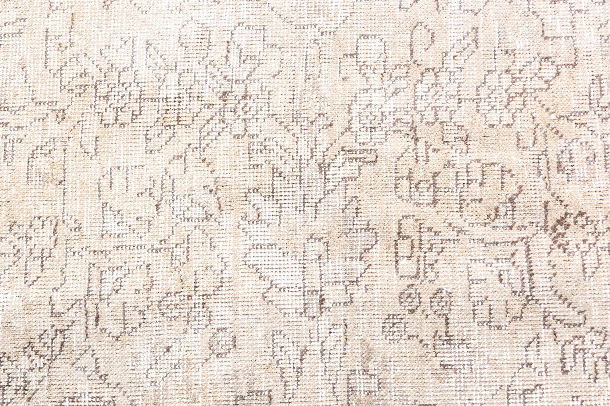 9' 5 x 11' 7 Hand Knotted Ultra Vintage Persian Wool Rug