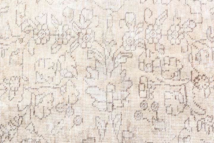 9' 5 x 11' 7 Hand Knotted Ultra Vintage Persian Wool Rug
