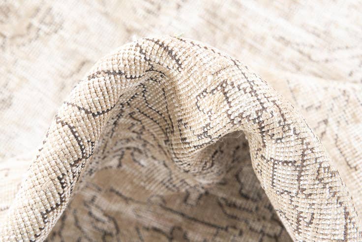 Detail image of 9' 5 x 11' 7 Hand Knotted Ultra Vintage Persian Wool Rug