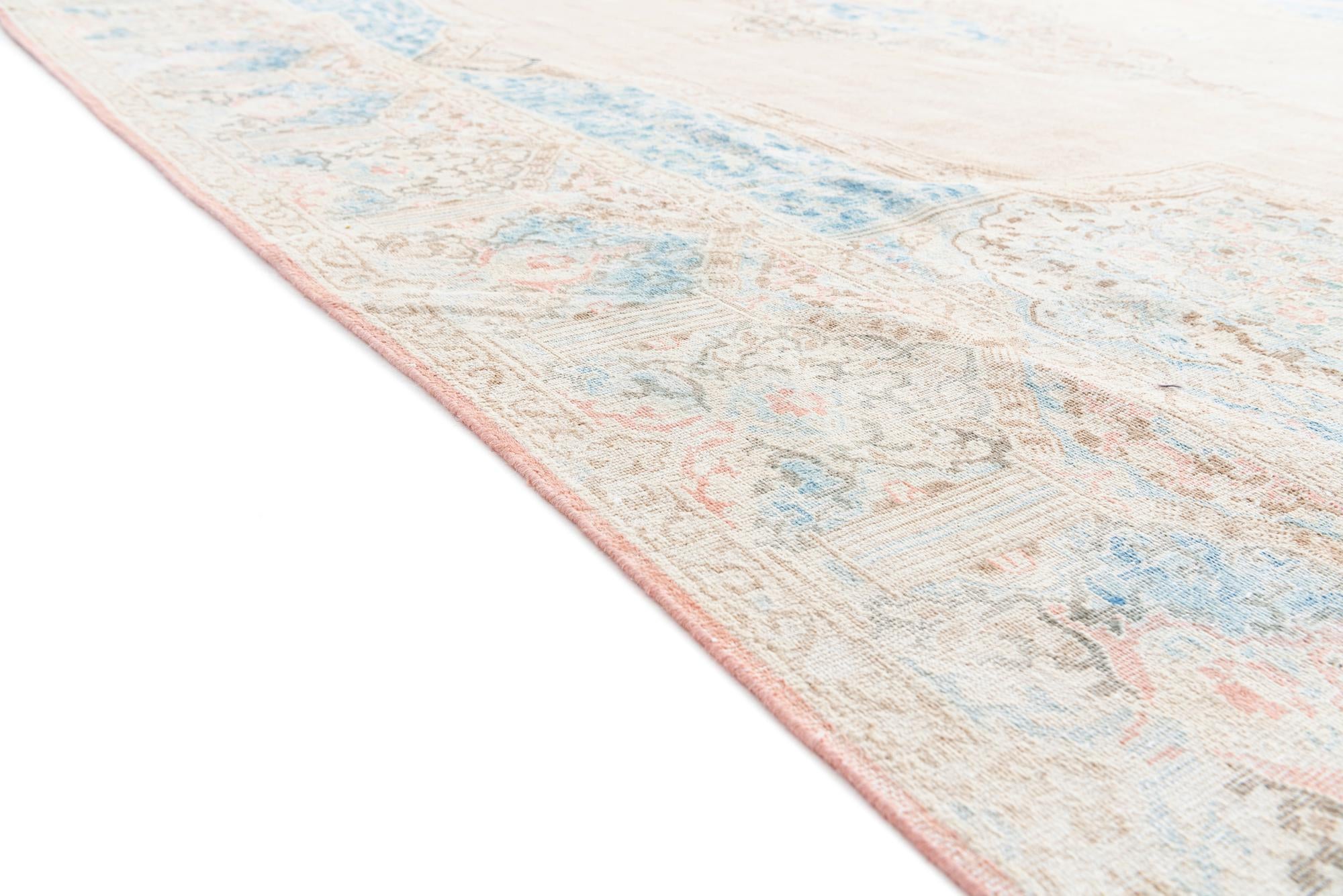 9' 6 x 12' 9 Hand Knotted Ultra Vintage Persian Wool Rug