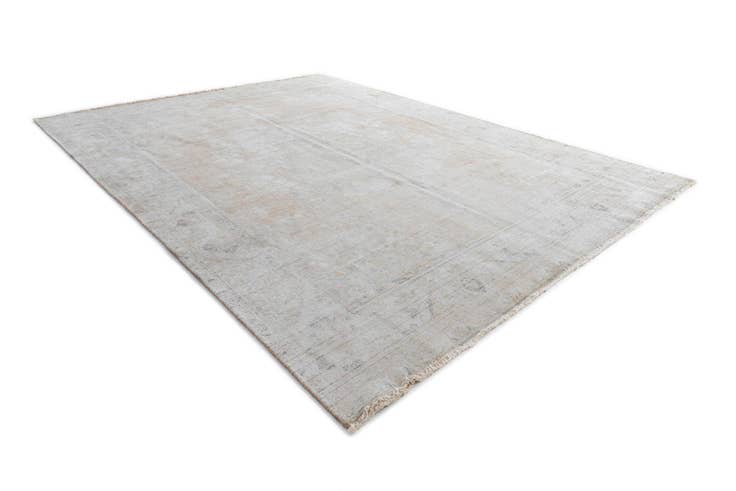 Detail image of 8' 1 x 10' 9 Hand Knotted Ultra Vintage Persian Wool Rug