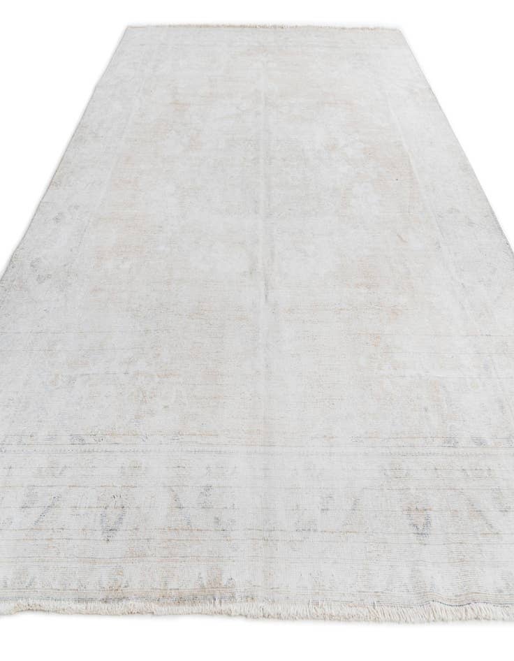 Detail image of 8' 1 x 10' 9  Hand Knotted Ultra Vintage Persian Wool Rug