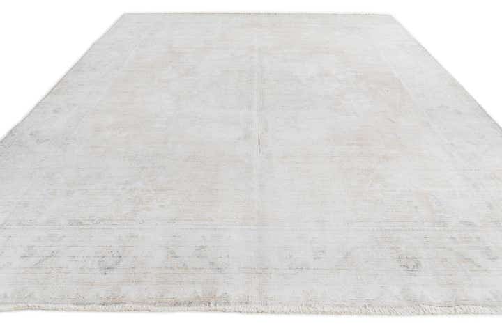 8' 1 x 10' 9 Hand Knotted Ultra Vintage Persian Wool Rug