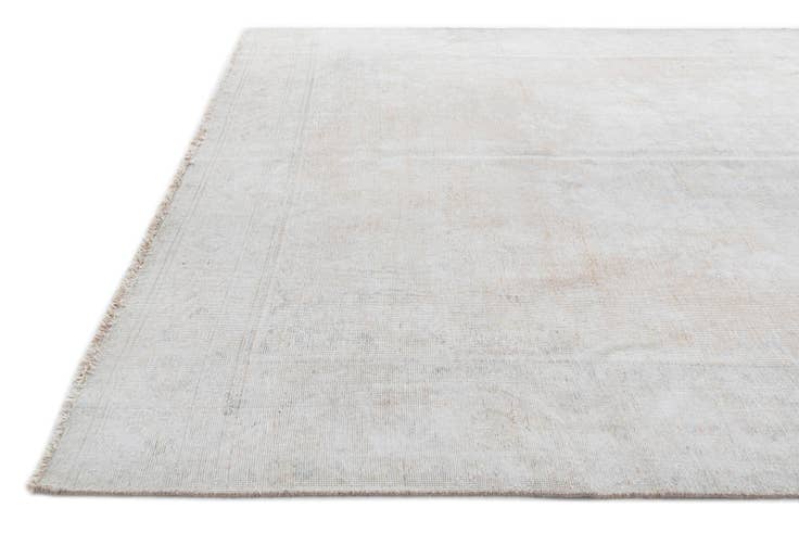 Detail image of 8' 1 x 10' 9 Hand Knotted Ultra Vintage Persian Wool Rug