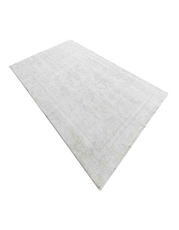 Detail image of 6' 1 x 9' 10  Hand Knotted Ultra Vintage Persian Wool Rug