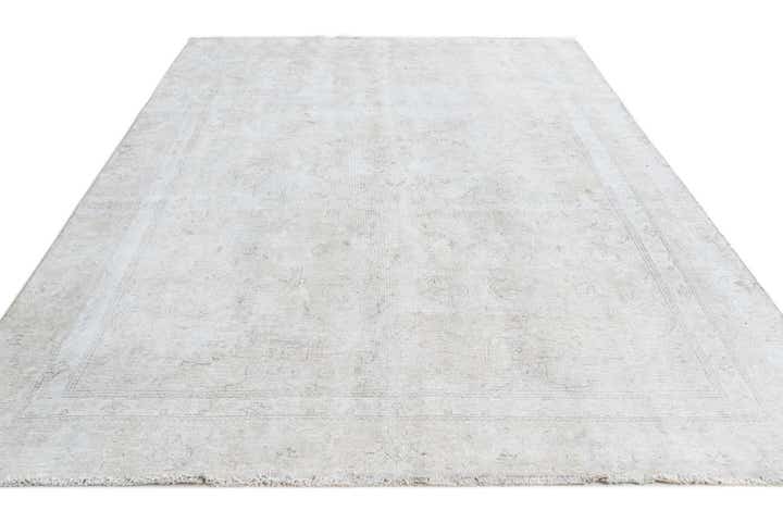 6' 1 x 9' 10 Hand Knotted Ultra Vintage Persian Wool Rug
