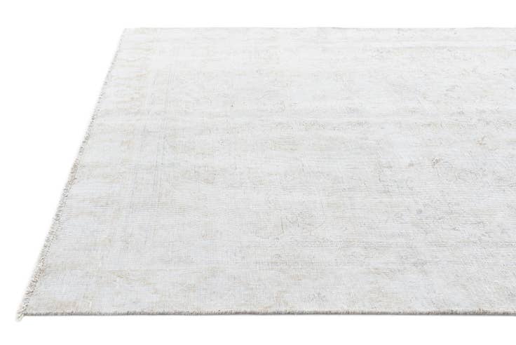 Detail image of 6' 1 x 9' 10 Hand Knotted Ultra Vintage Persian Wool Rug