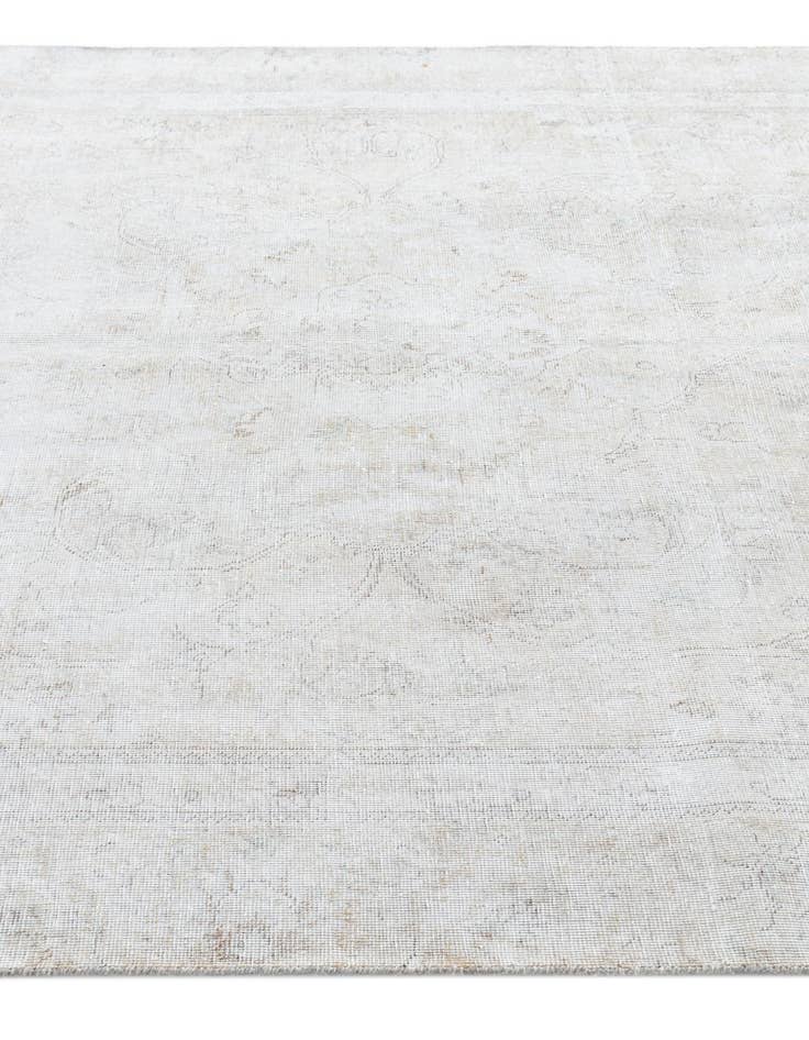 Detail image of 6' 1 x 9' 10  Hand Knotted Ultra Vintage Persian Wool Rug