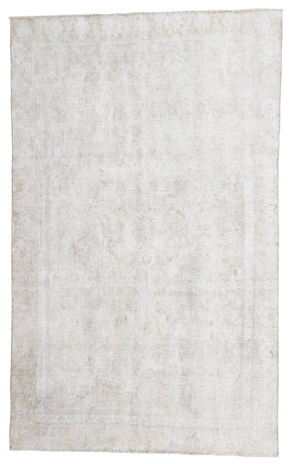 Detail image of 6' 1 x 9' 10 Hand Knotted Ultra Vintage Persian Wool Rug