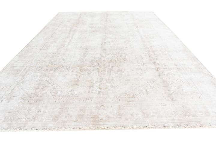 7' 8 x 11' Hand Knotted Ultra Vintage Persian Wool Rug