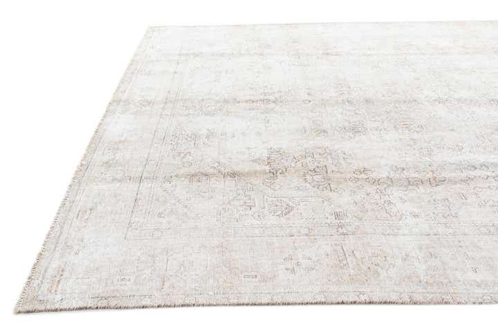 7' 8 x 11' Hand Knotted Ultra Vintage Persian Wool Rug