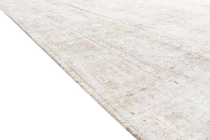 7' 8 x 11' Hand Knotted Ultra Vintage Persian Wool Rug