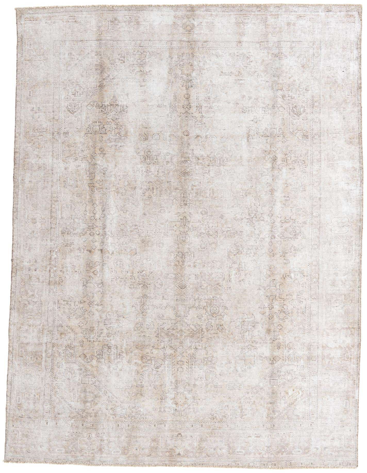 Primary image 7' 8 x 11'  Hand Knotted Ultra Vintage Persian Wool Rug