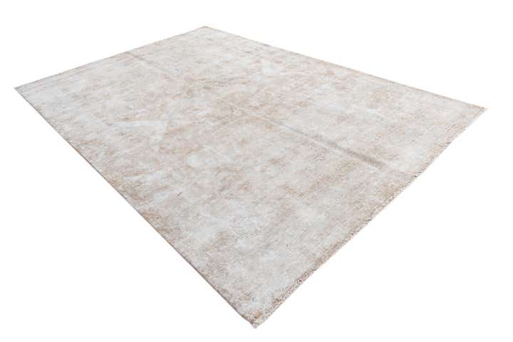 6' 7 x 9' 6 Hand Knotted Ultra Vintage Persian Wool Rug