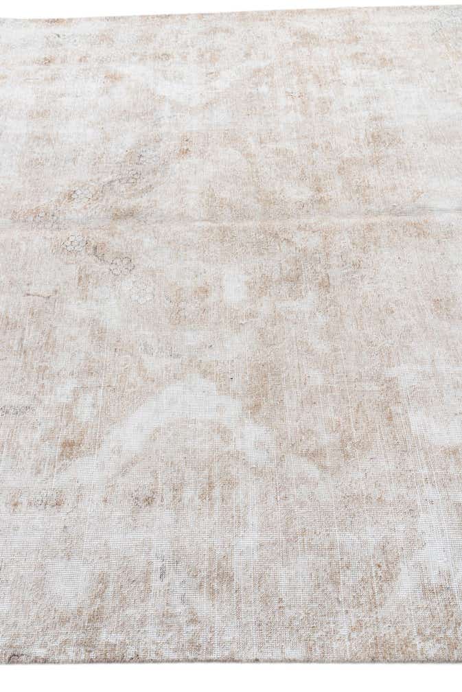 6' 7 x 9' 6 Hand Knotted Ultra Vintage Persian Wool Rug