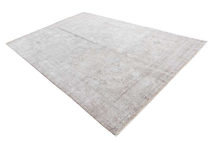 6' 3 x 9' 3 Hand Knotted Ultra Vintage Persian Wool Rug