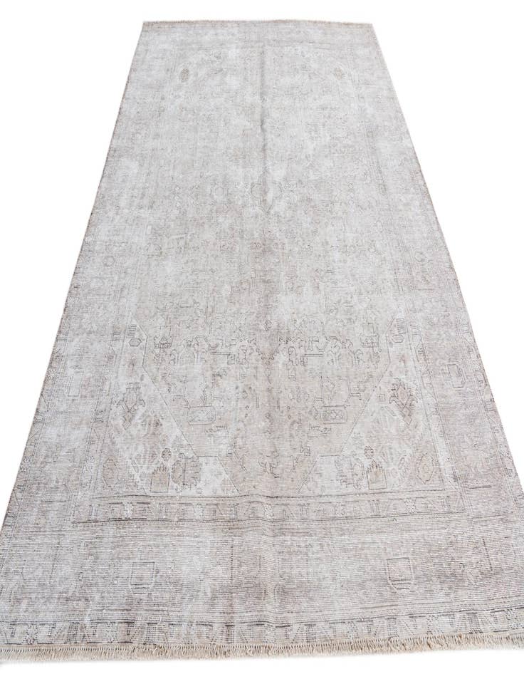 Detail image of 6' 3 x 9' 3  Hand Knotted Ultra Vintage Persian Wool Rug