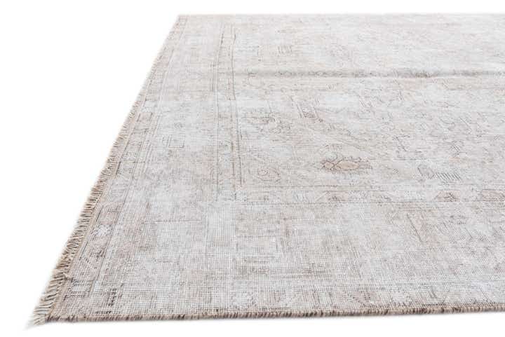 6' 3 x 9' 3 Hand Knotted Ultra Vintage Persian Wool Rug