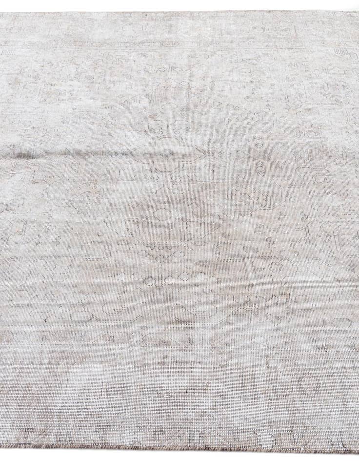 Detail image of 6' 3 x 9' 3  Hand Knotted Ultra Vintage Persian Wool Rug