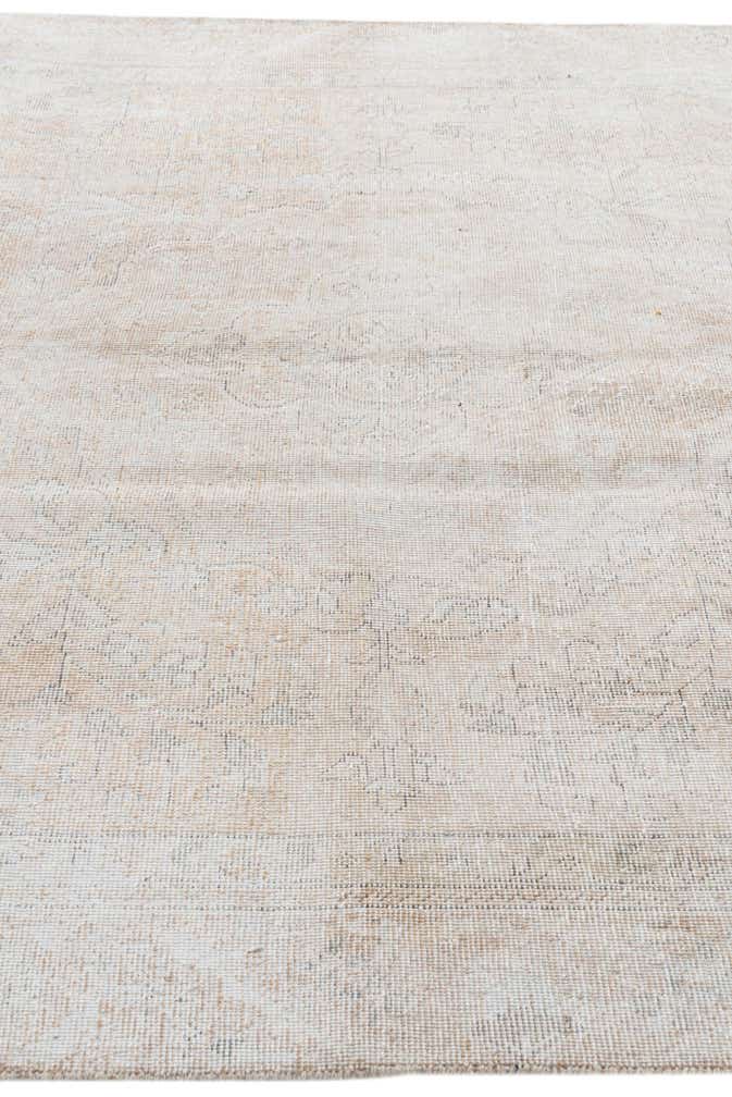 6' x 9' 8 Hand Knotted Ultra Vintage Persian Wool Rug