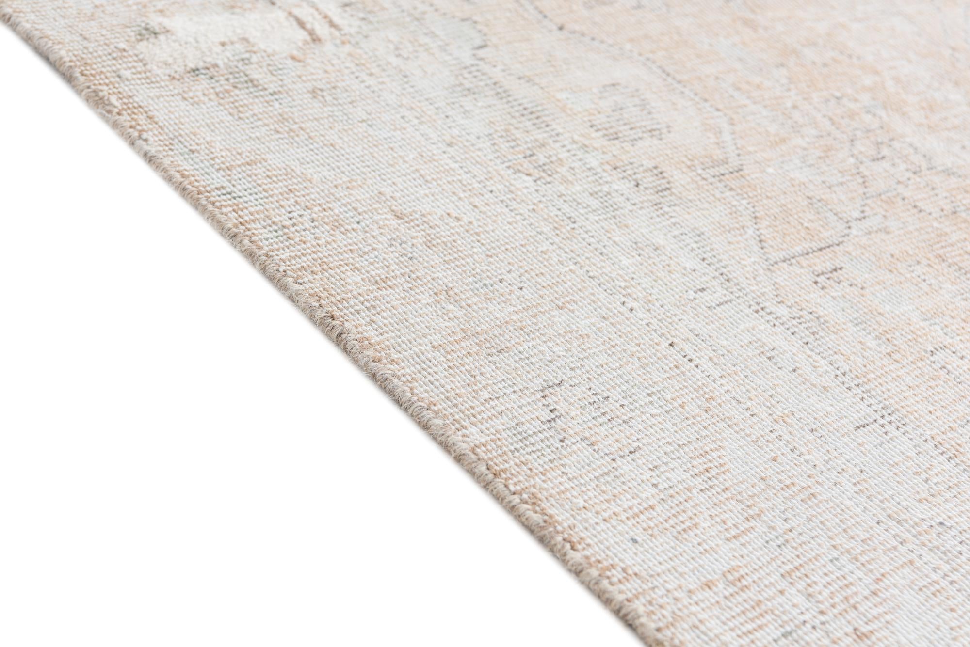 6' x 9' 8 Hand Knotted Ultra Vintage Persian Wool Rug