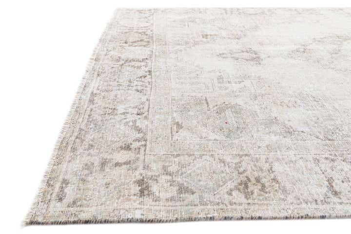 6' 2 x 8' 3 Hand Knotted Ultra Vintage Persian Wool Rug