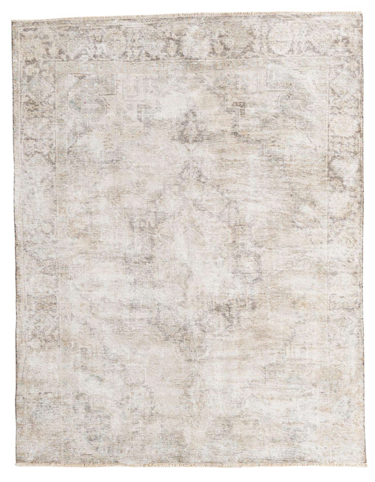 Primary image 6' 2 x 8' 3  Hand Knotted Ultra Vintage Persian Wool Rug