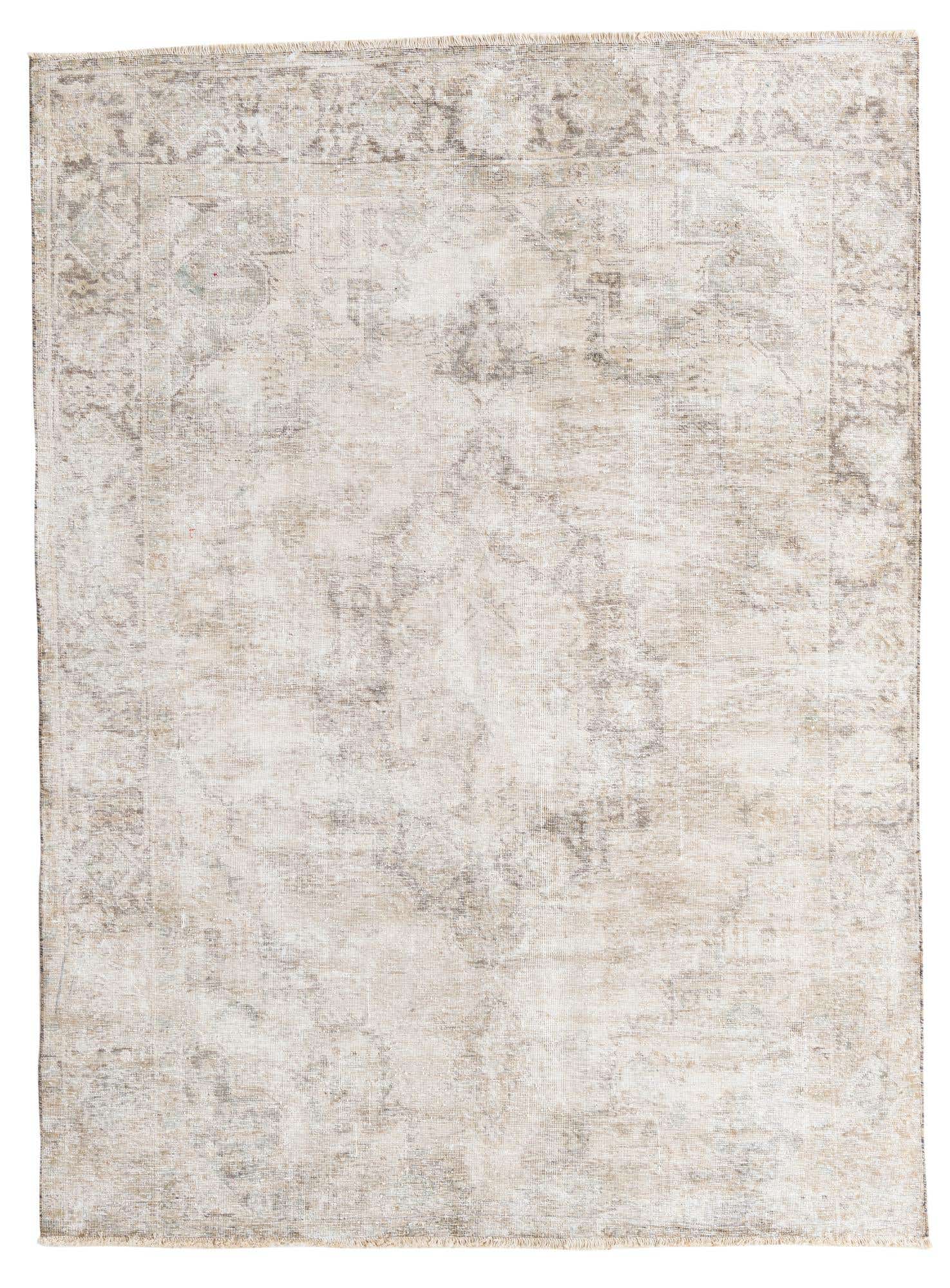 6' 2 x 8' 3 Hand Knotted Ultra Vintage Persian Wool Rug