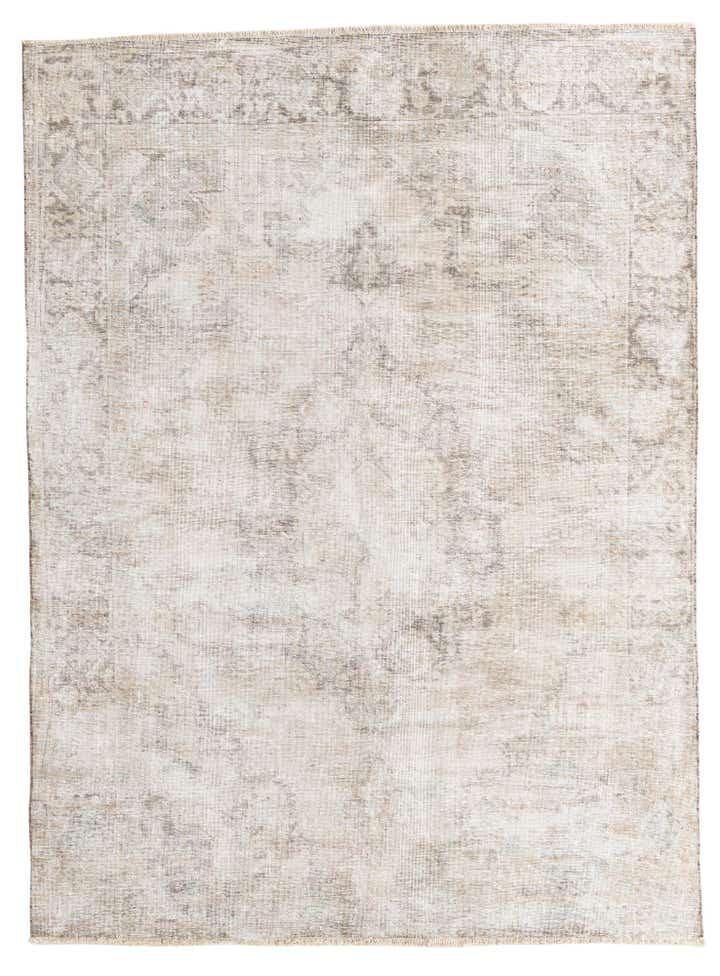 6' 2 x 8' 3 Hand Knotted Ultra Vintage Persian Wool Rug