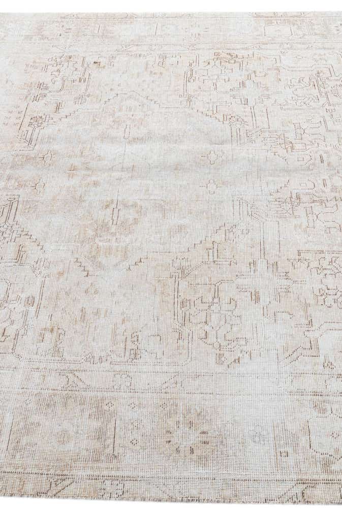 6' 4 x 9' 2 Hand Knotted Ultra Vintage Persian Wool Rug