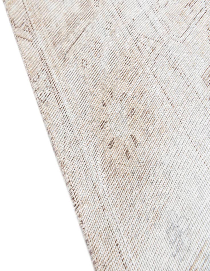 Detail image of 6' 4 x 9' 2  Hand Knotted Ultra Vintage Persian Wool Rug