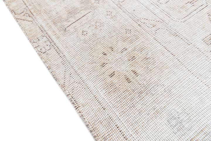 6' 4 x 9' 2 Hand Knotted Ultra Vintage Persian Wool Rug