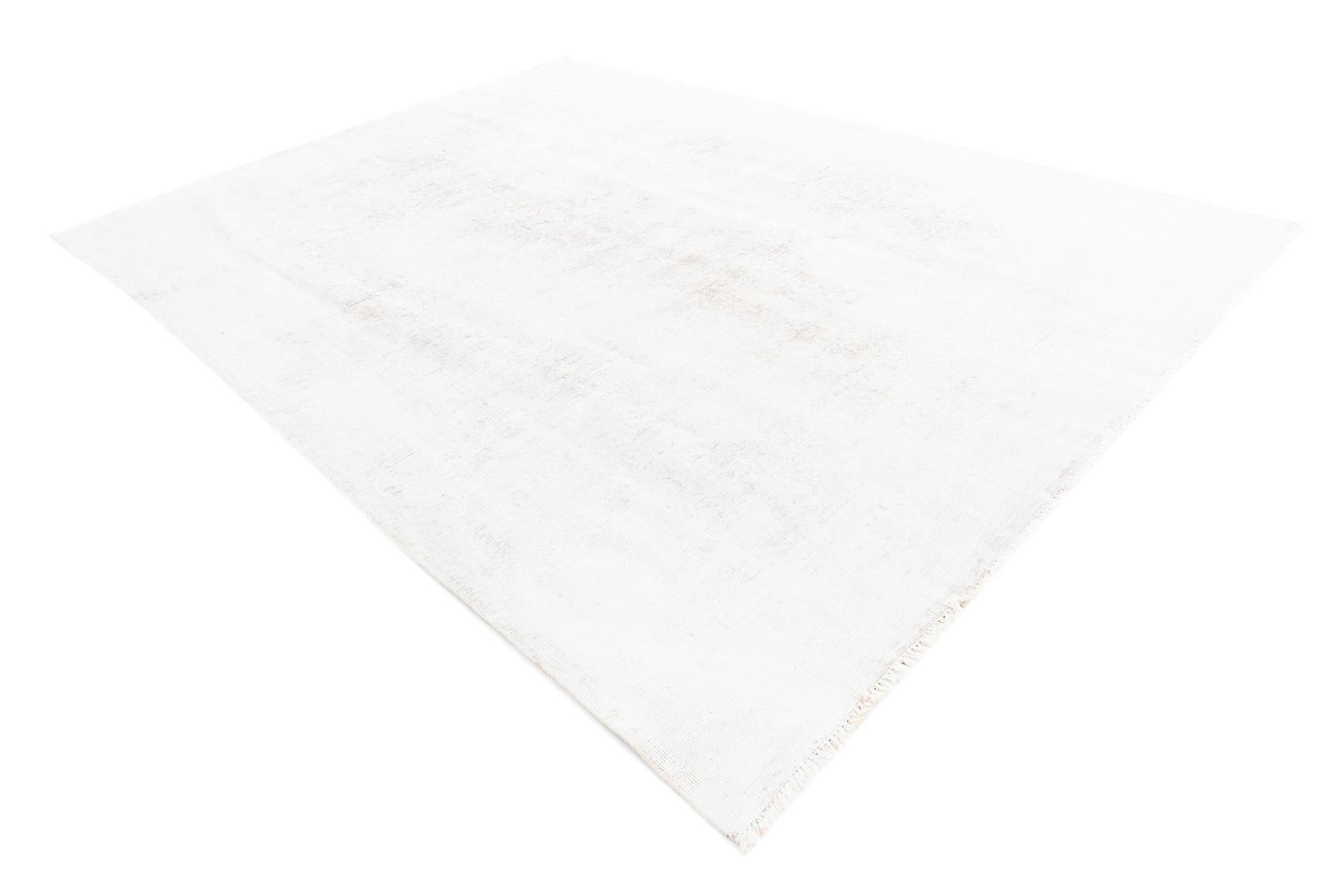 7' 10 x 10' 8 Hand Knotted Ultra Vintage Persian Wool Rug