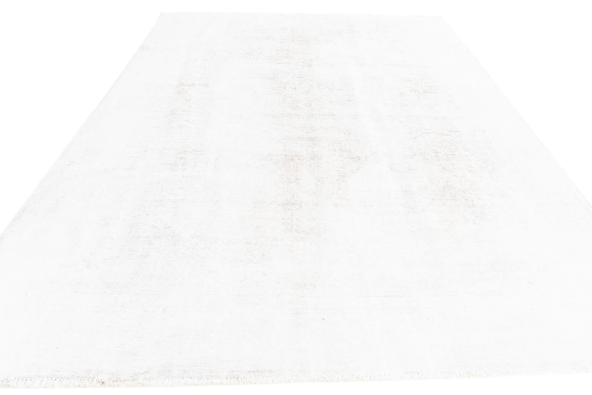 7' 10 x 10' 8 Hand Knotted Ultra Vintage Persian Wool Rug