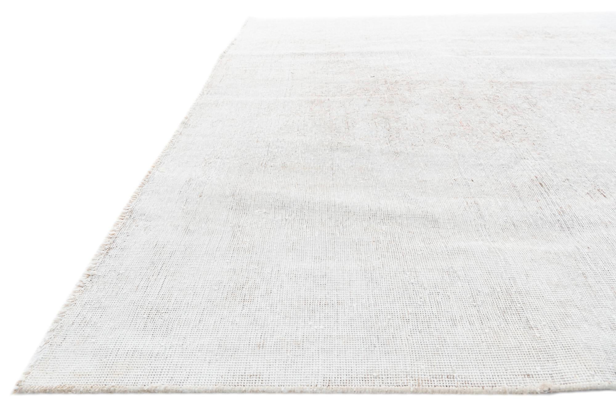 7' 10 x 10' 8 Hand Knotted Ultra Vintage Persian Wool Rug