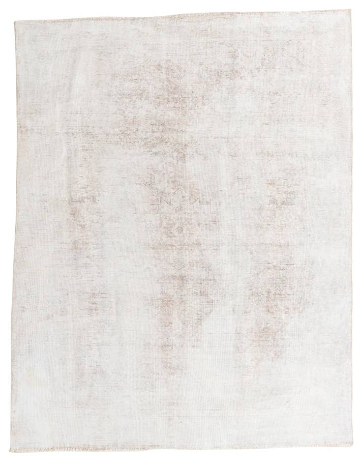 Detail image of 7' 10 x 10' 8 Hand Knotted Ultra Vintage Persian Wool Rug