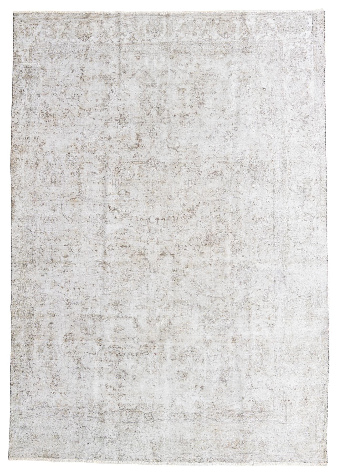 8' 7 x 12' 3 Hand Knotted Ultra Vintage Persian Wool Rug