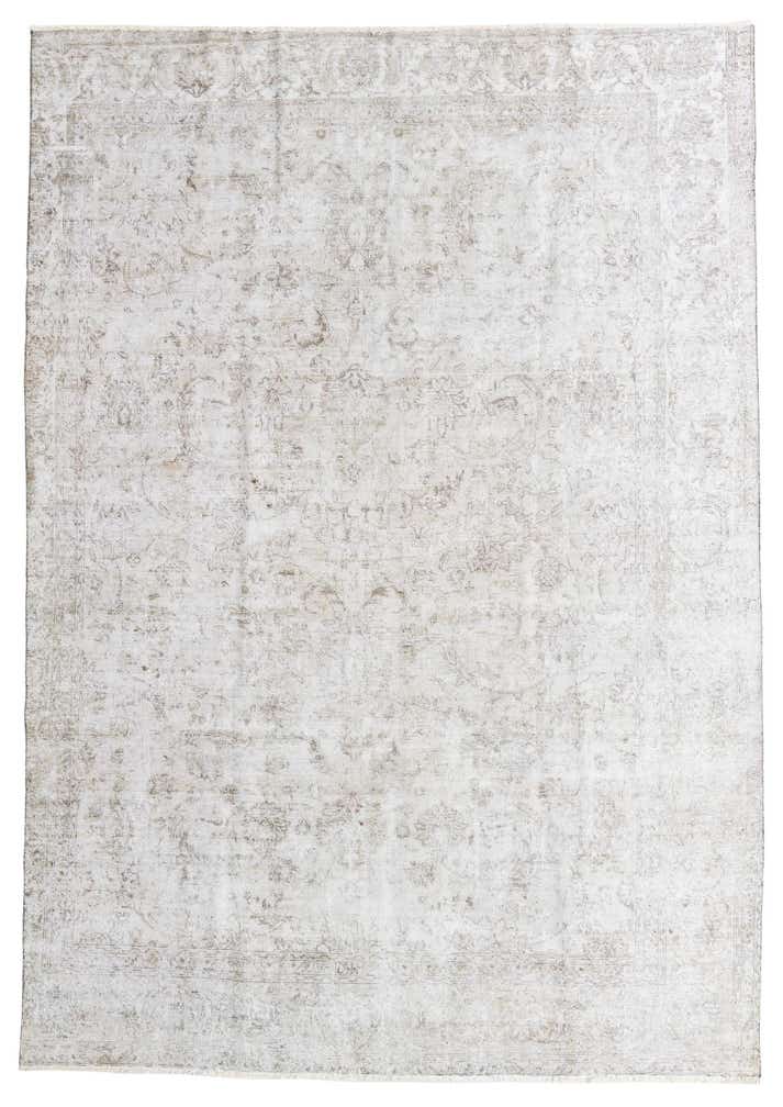 8' 7 x 12' 3 Hand Knotted Ultra Vintage Persian Wool Rug