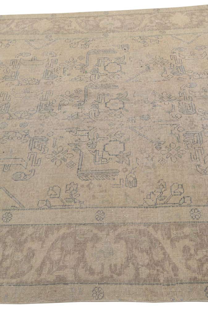 200cm x 280cm Noué main Ultra Vintage Tapis Persan Laine
