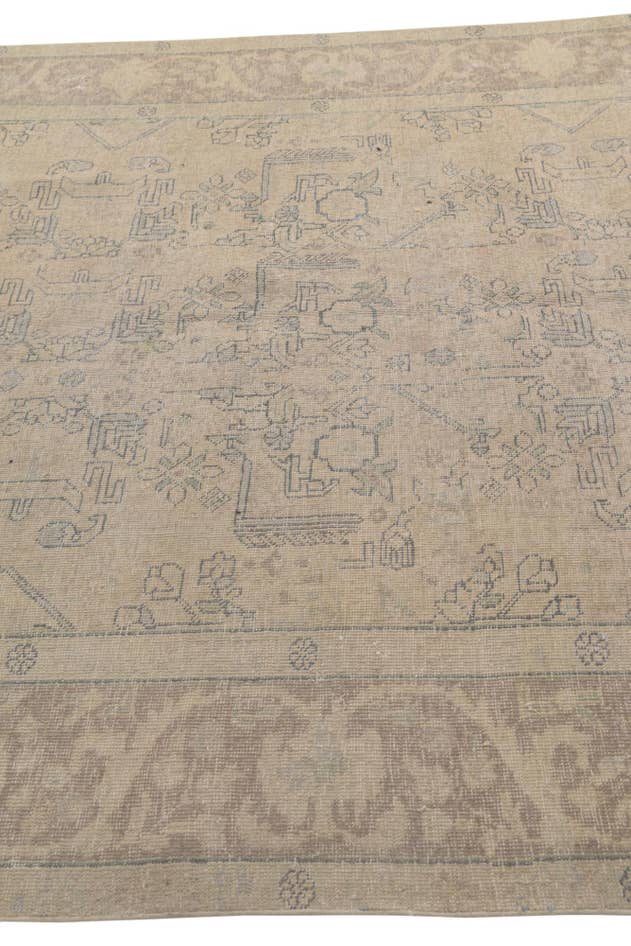 Vue détaillée : 200cm x 280cm Noué main Ultra Vintage Tapis Persan Laine