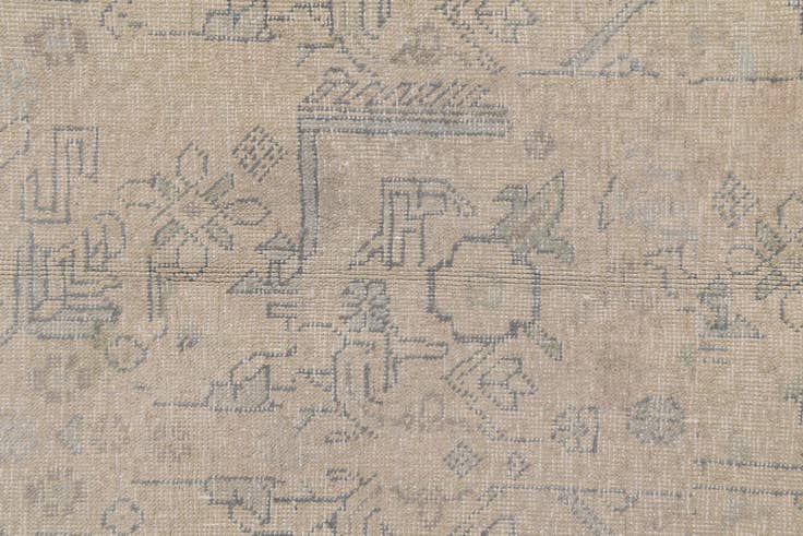 Vue détaillée : 200cm x 280cm Noué main Ultra Vintage Tapis Persan Laine