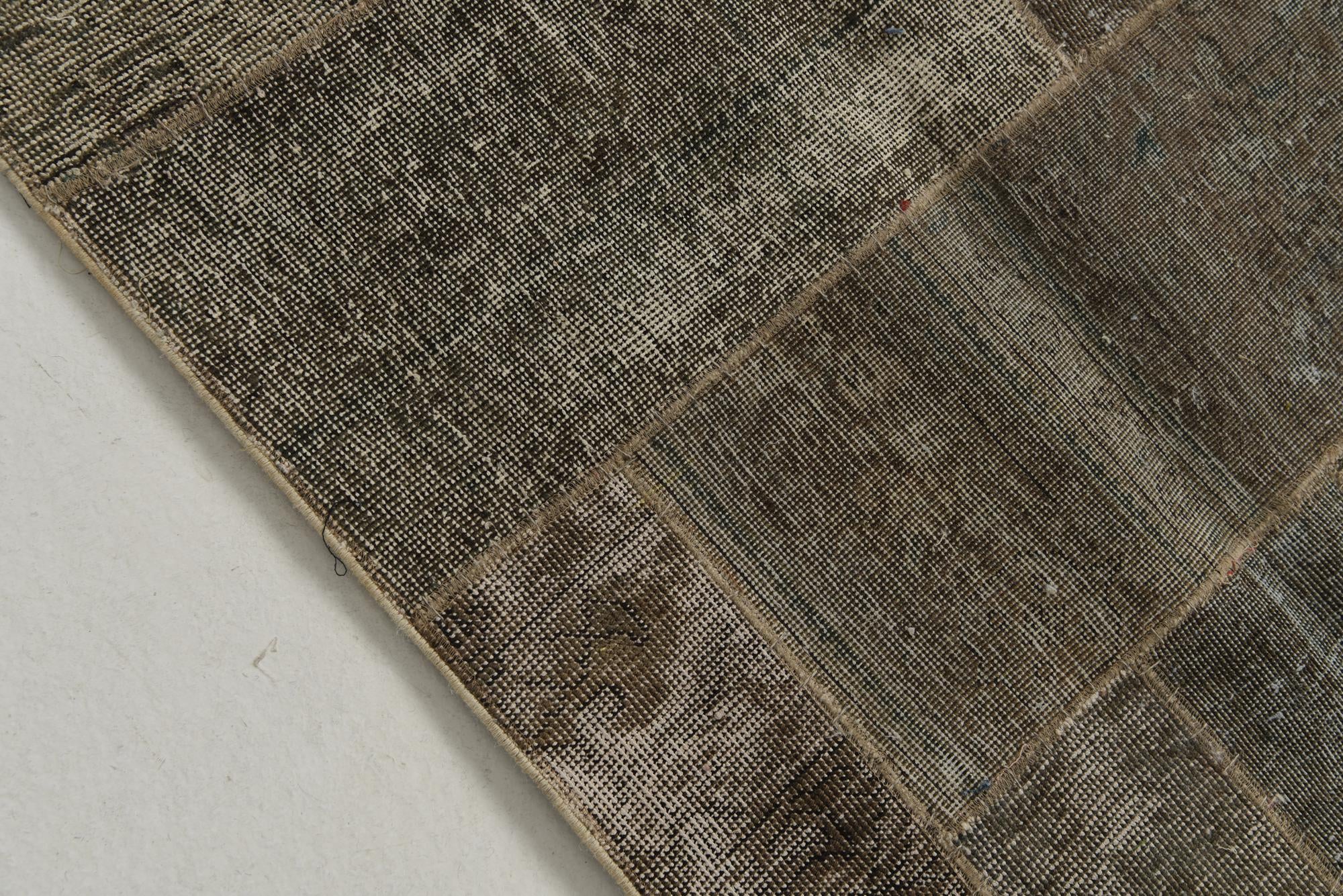 5' 10 x 9' Hand Knotted Ultra Vintage Persian Wool Rug