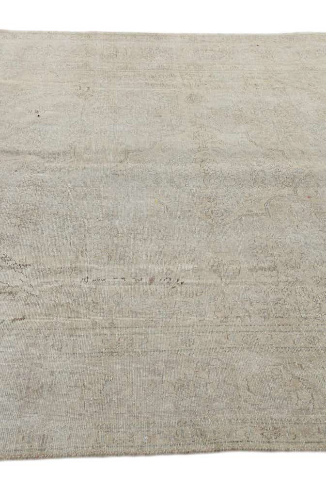 6' 7 x 9' 4 Hand Knotted Ultra Vintage Persian Wool Rug